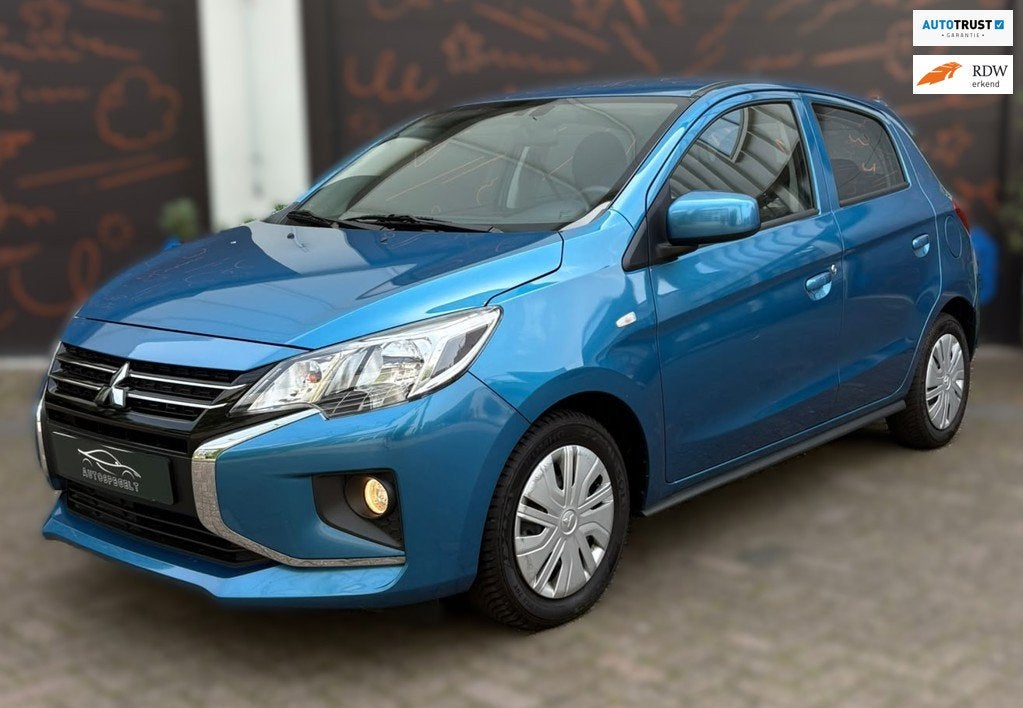 Mitsubishi Space Star 1.2 E Camera navigatie Garantie 45000k, Voorwielaandrijving, Stof, Gebruikt, 840 kg