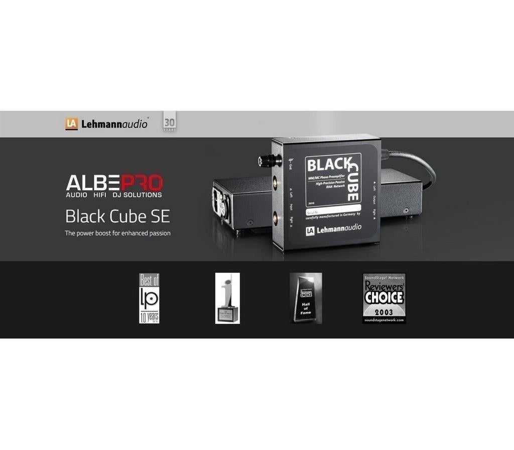 Lehmannaudio Black Cube SE Phone Voorversterker, Ophalen of Verzenden, Nieuw, Thorens