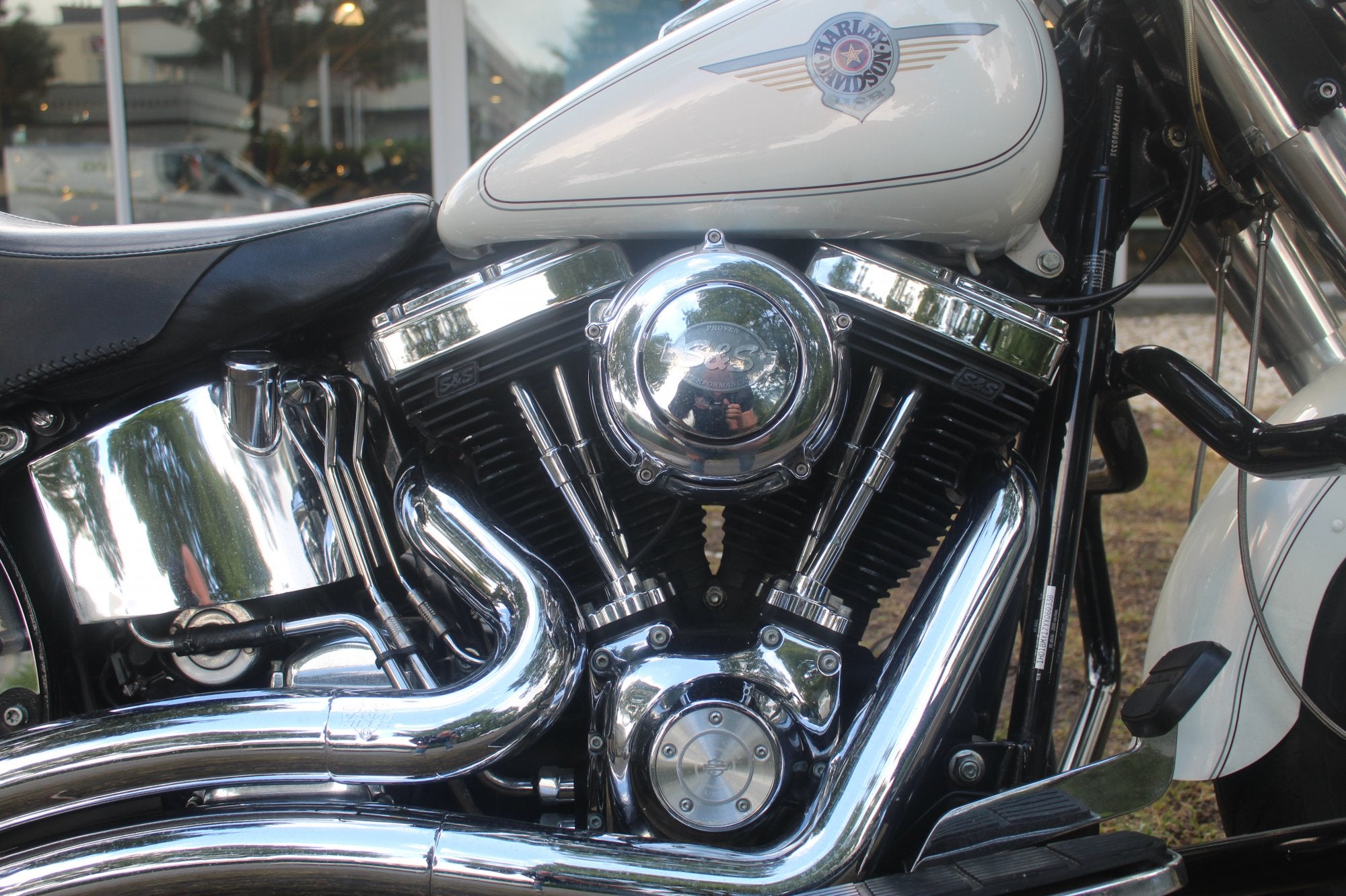 Harley-Davidson Fat Boy FLSTF, Motoren, Motoren | Harley-Davidson, Chopper, Bedrijf, 1449 cc, Meer dan 35 kW
