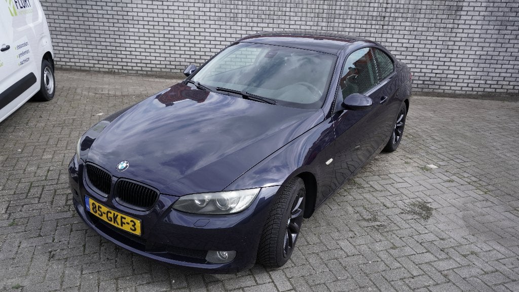 BMW 3-Serie 2.0 I 320 Coupe 2008 Blauw, Auto's, 1995 cc, Zwart, 4 cilinders, Origineel Nederlands