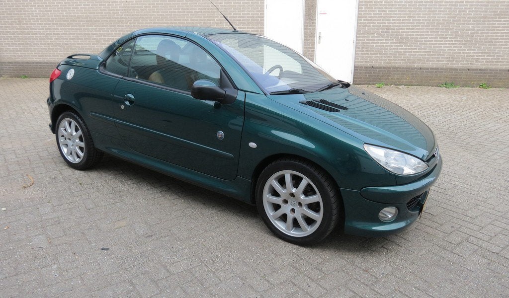 Peugeot 206 CC 1.6-16V Roland Garros, Ophalen, Gebruikt, Peugeot, Deur