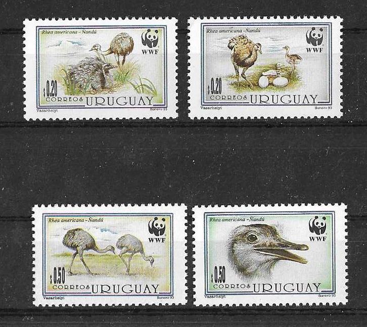 Uruguay Michel 2021 x-2024 x postfris WNF, Ophalen of Verzenden, Postfris, Zuid-Amerika