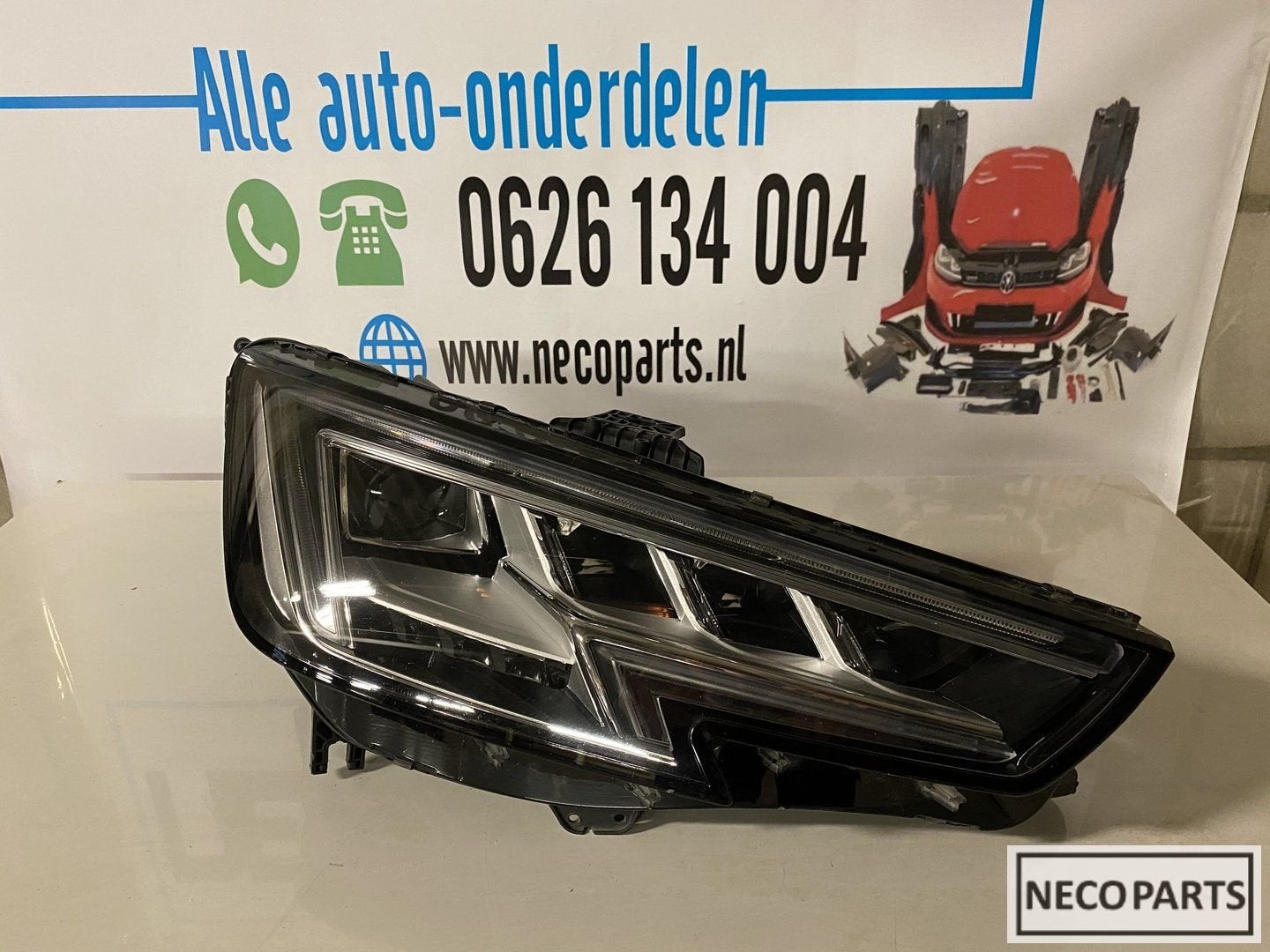 AUDI A4 S4 B9 8W VOL LED MATRIX KOPLAMP RECHTS 8W0941036, Gebruikt, -, -, -