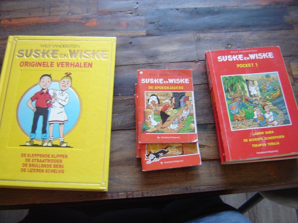 suske en wiske, Meerdere stripboeken, Ophalen, Gelezen, Diversen