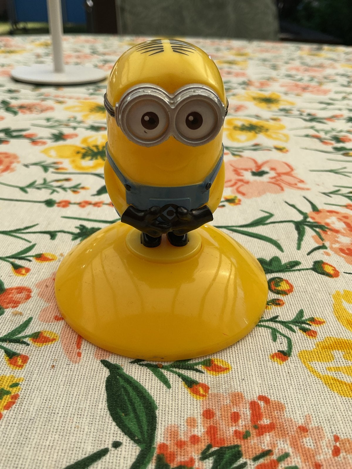 Minion figuur op standaard, Ophalen of Verzenden, Zo goed als nieuw