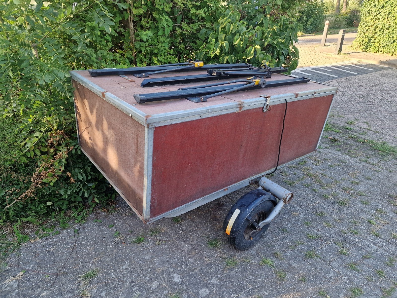 Westfalia Bagagewagen met Fietsendragers, Ophalen, Gebruikt, Dakdrager