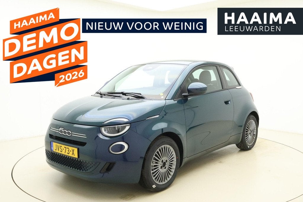 Fiat 500 1.0 Hybrid Torino Launch Edition | Navigatie via Ap, Stof, Parkeersensor, 4 stoelen, Origineel Nederlands
