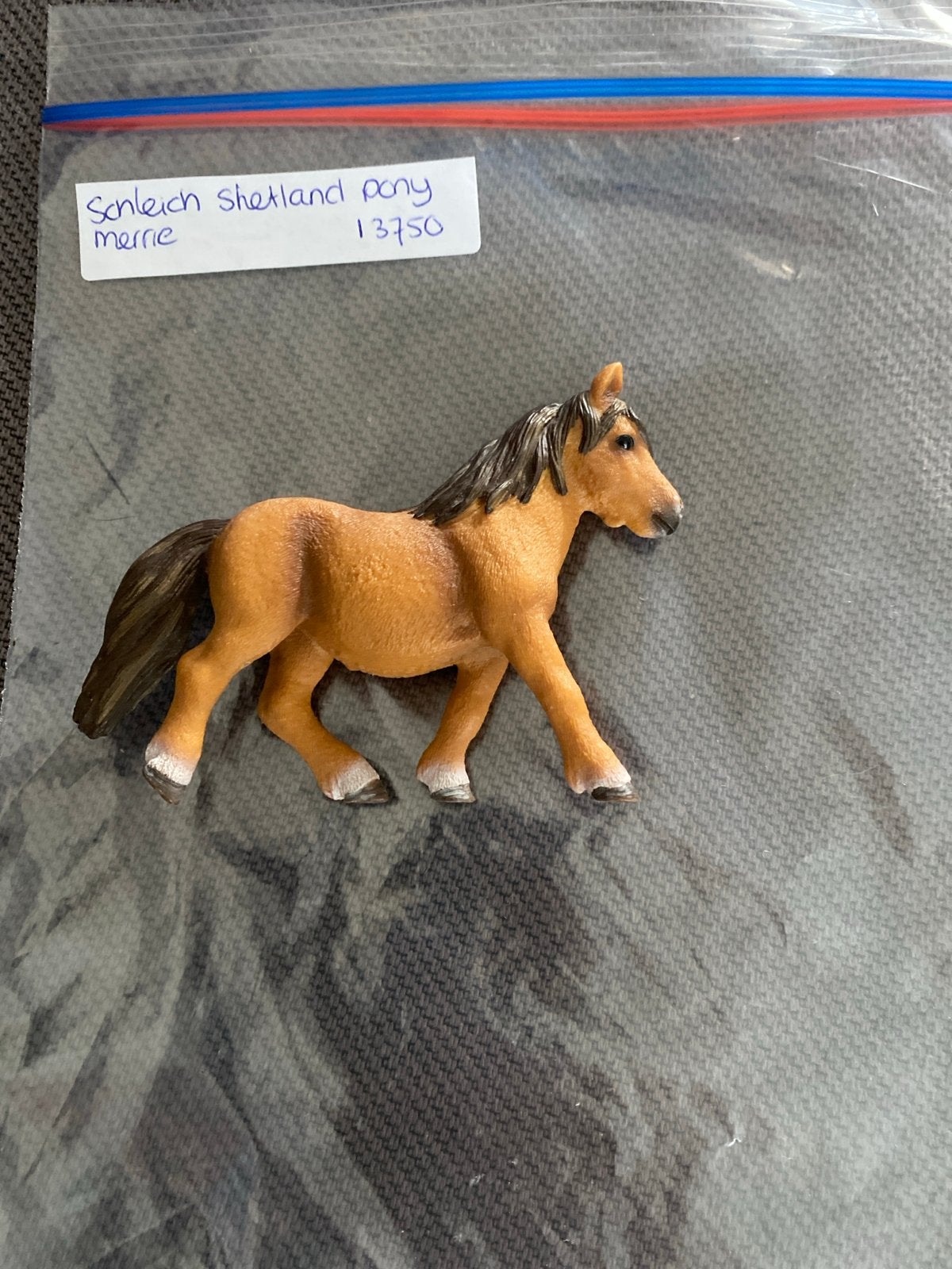 Schleich Shetland Pony Merrie - Speelgoed Paardje, Ophalen of Verzenden, Zo goed als nieuw