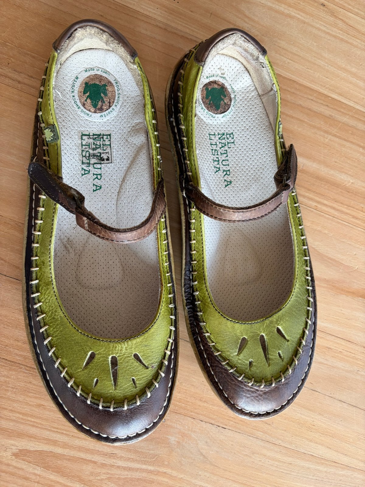 El Naturalista Ballerina's - Maat 41, Kleding | Dames, Schoenen, Ophalen of Verzenden, Gedragen, Bruin, Ballerina's