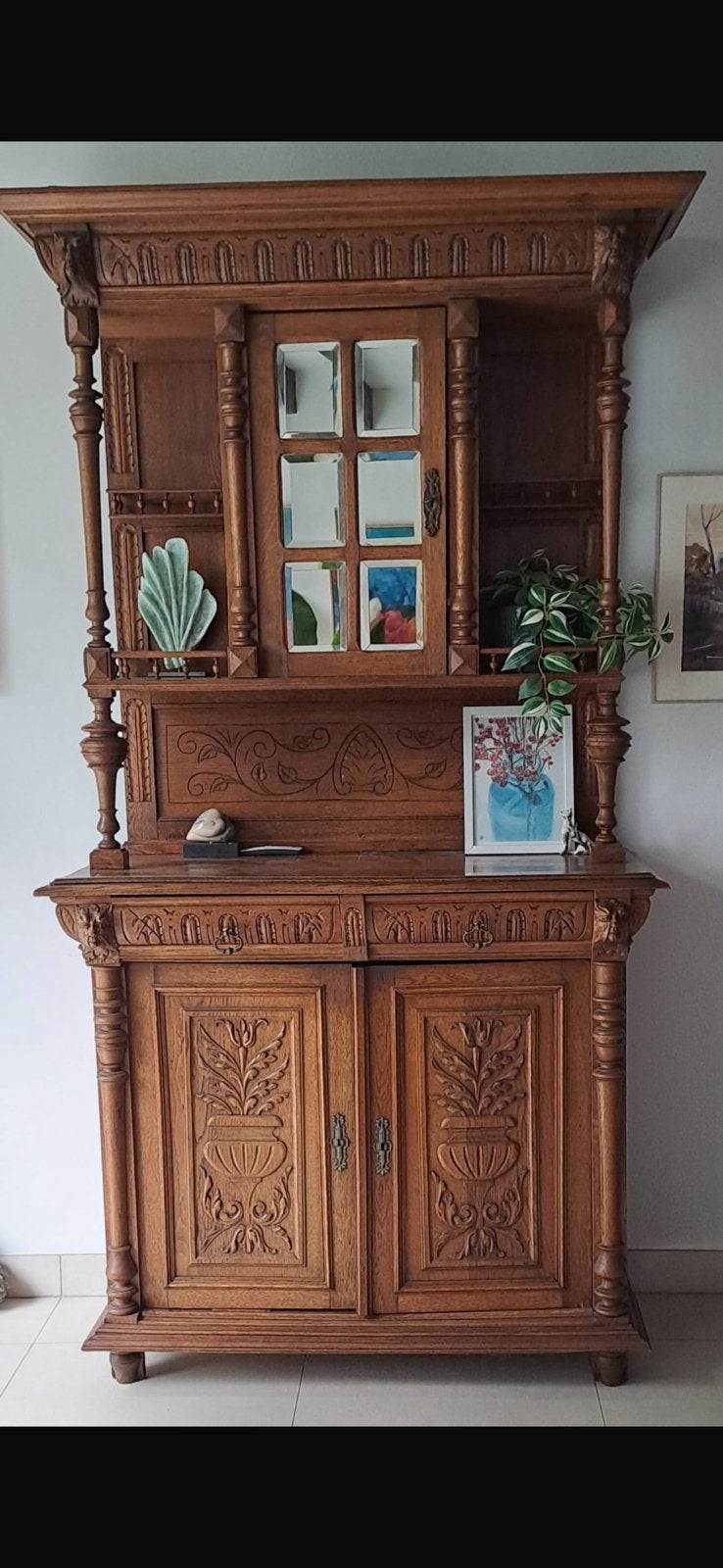 Mooie antieke Mechelse kast, Ophalen