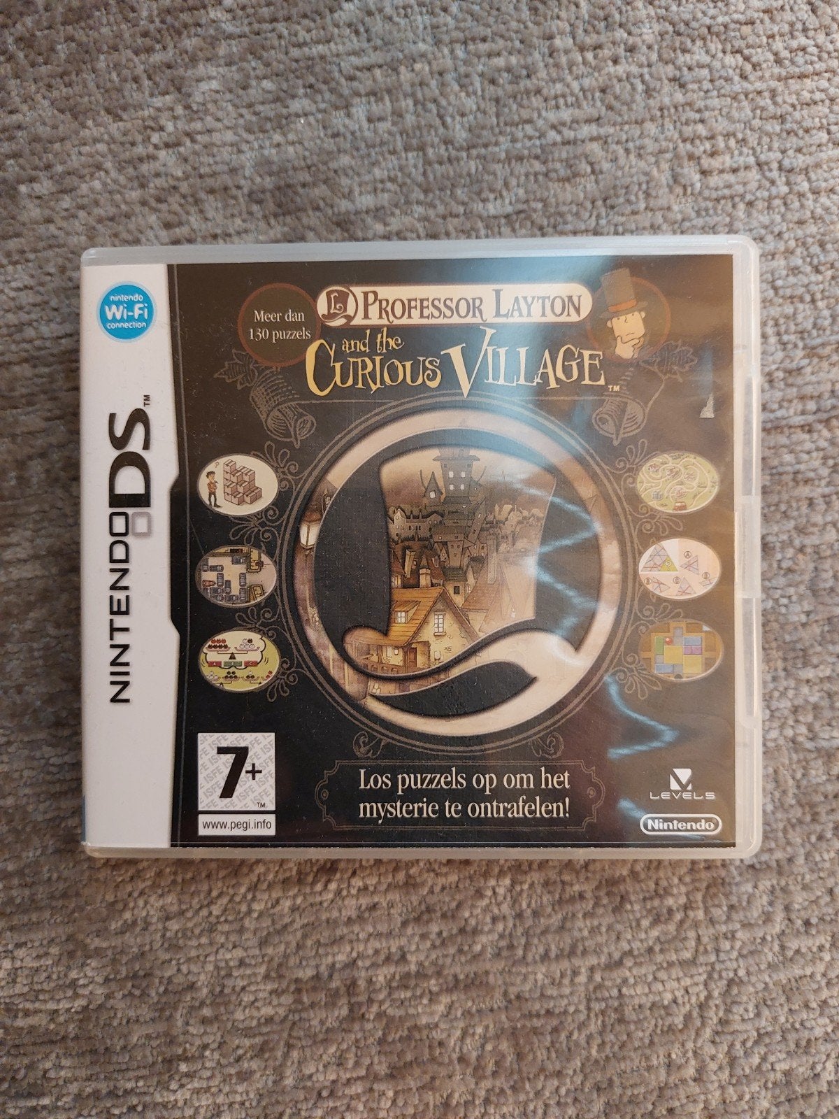 Nintendo DS "Professor Layton and the Curlous Village "., Spelcomputers en Games, Games | Nintendo DS, Puzzel en Educatief, 1 speler