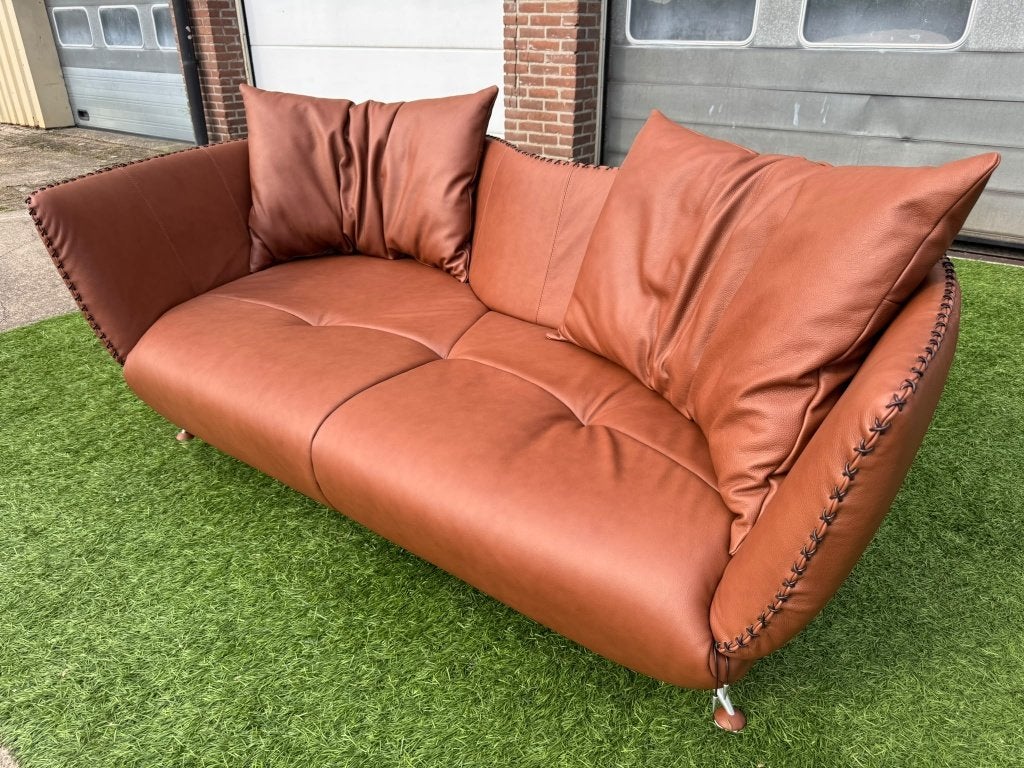 BANKSTEL DE SEDE DS-102 BANK BRUIN LEER DESIGN SOFA, Geen, Pahest@hotmail.nl, Design, Driepersoons