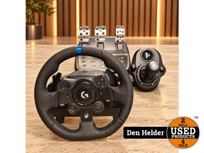 Logitech G923 Xbox One PC Stuur + Pedaal + Shifter