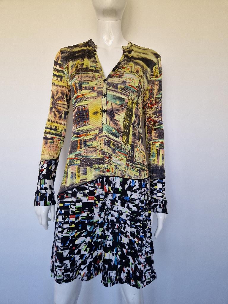 Custo Barcelona jurk. Maat M. Print., Maat 38/40 (M), Nijmegen, Verhip-vintage.nl, Ophalen of Verzenden