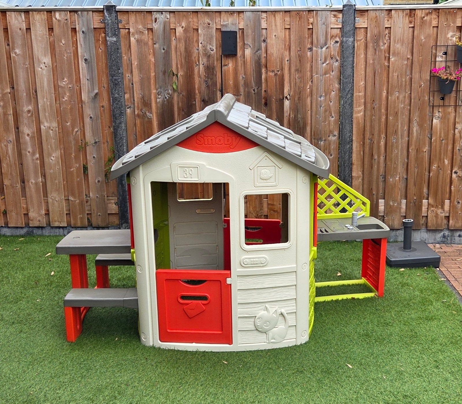 Smoby speelhuis, Ophalen, Gebruikt, Kunststof