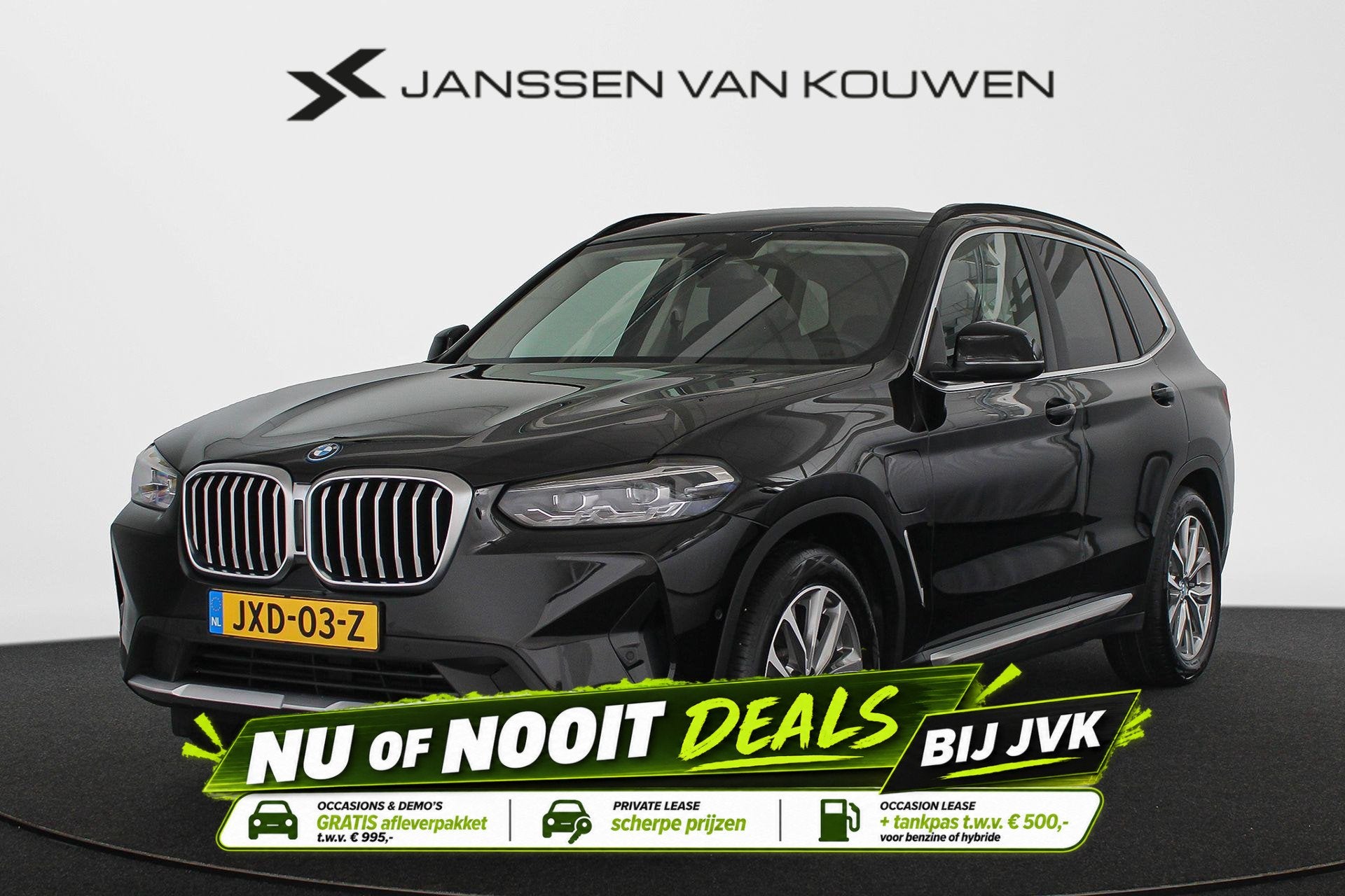 BMW X3 xDrive30e SOH 99% Sportstoelen Stoelverwarming 19" Ac, 1998 cc, Gebruikt, 4 cilinders, 2000 kg