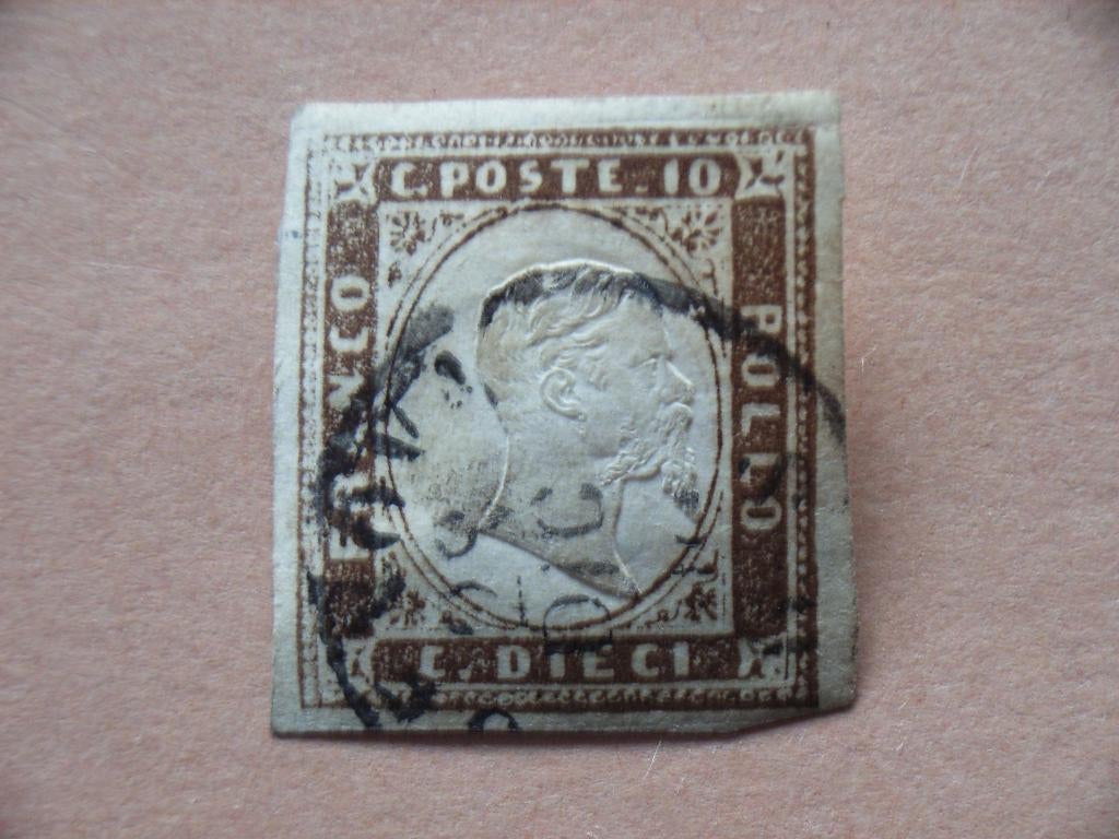 BL  Italie Sardinie 11-c, Ophalen of Verzenden, Gestempeld