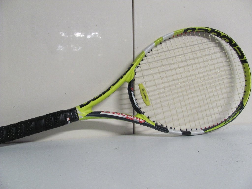 Babolat tennisracket de defiance si (sidewoofer), Sport en Fitness, Tennis, L1, Ophalen of Verzenden, Zo goed als nieuw, Racket