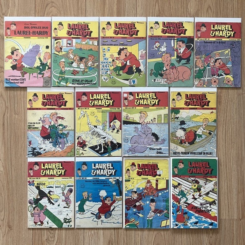 Binkie & Laurel en Hardy classics, Gelezen, Classics Nederland, Europa, Ophalen of Verzenden