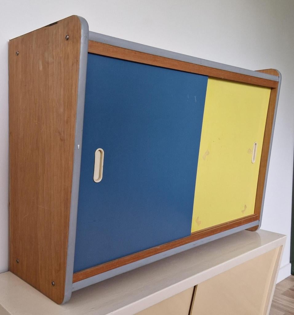 Vintage Bovenkast Keukenkast (Piet Zwart Bruynzeel) 83x60x33, Ophalen, Gebruikt