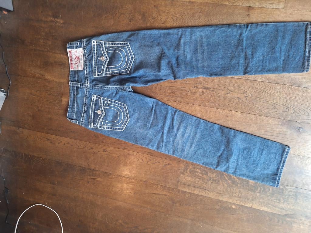 True Religion Joey Super T Jeans W32, Blauw, Ophalen of Verzenden, Zo goed als nieuw, True Religion