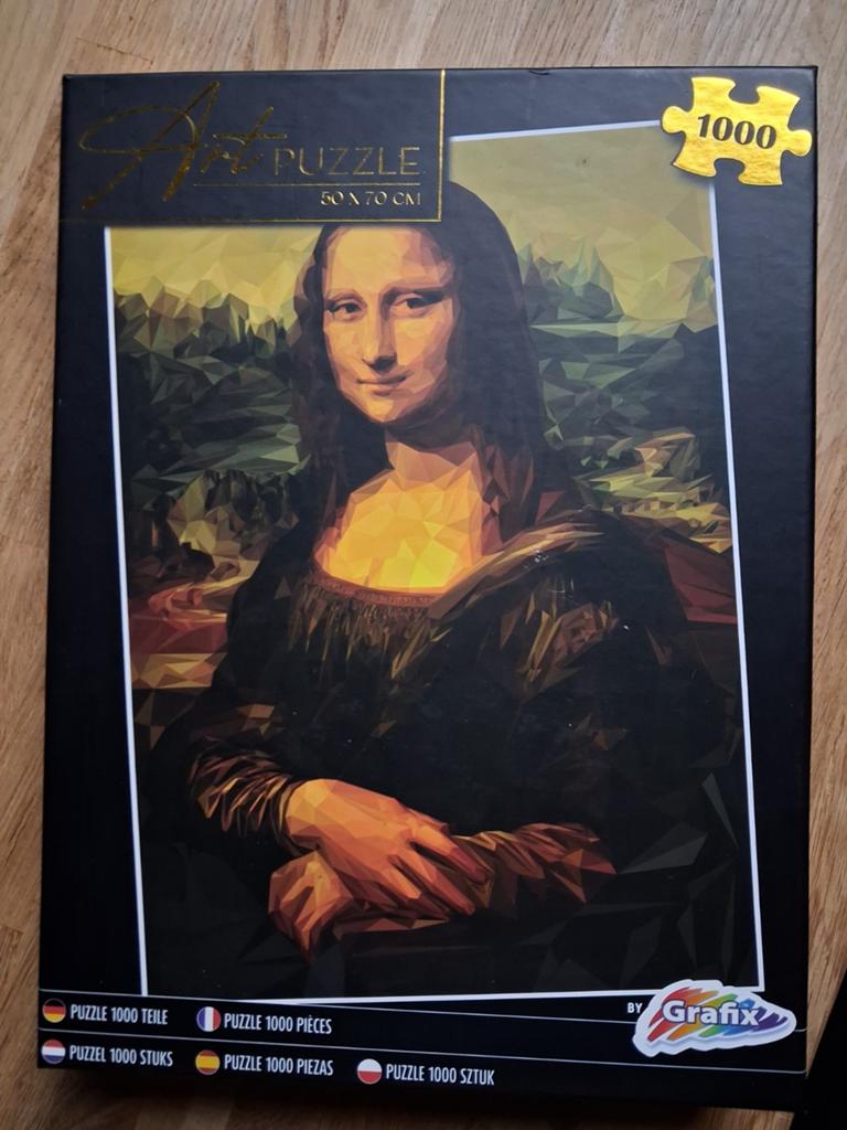 Nieuwe puzzel Mona Lisa 1000, Ophalen of Verzenden, 500 t/m 1500 stukjes, Nieuw