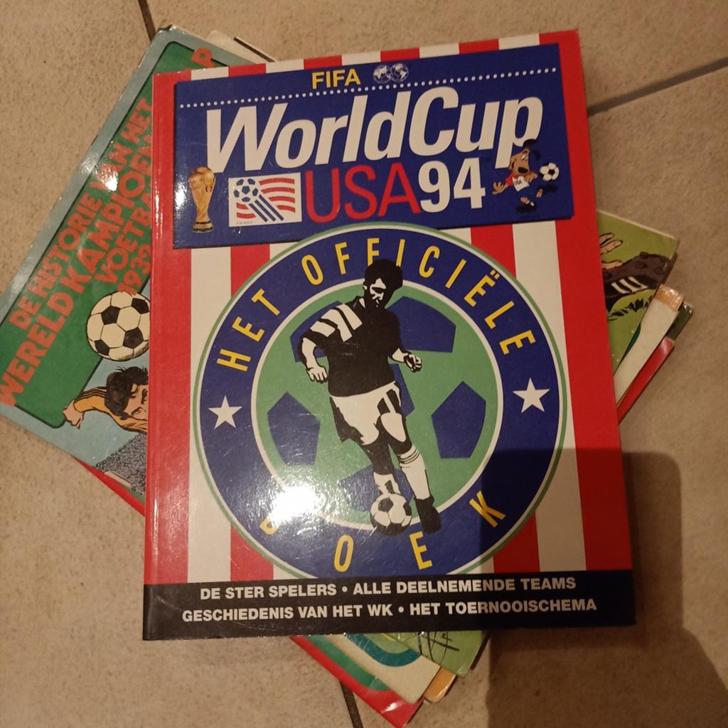 FIFA World Cup USA 94 Officieel Boek, Ophalen, Gelezen, Onbekend, Balsport