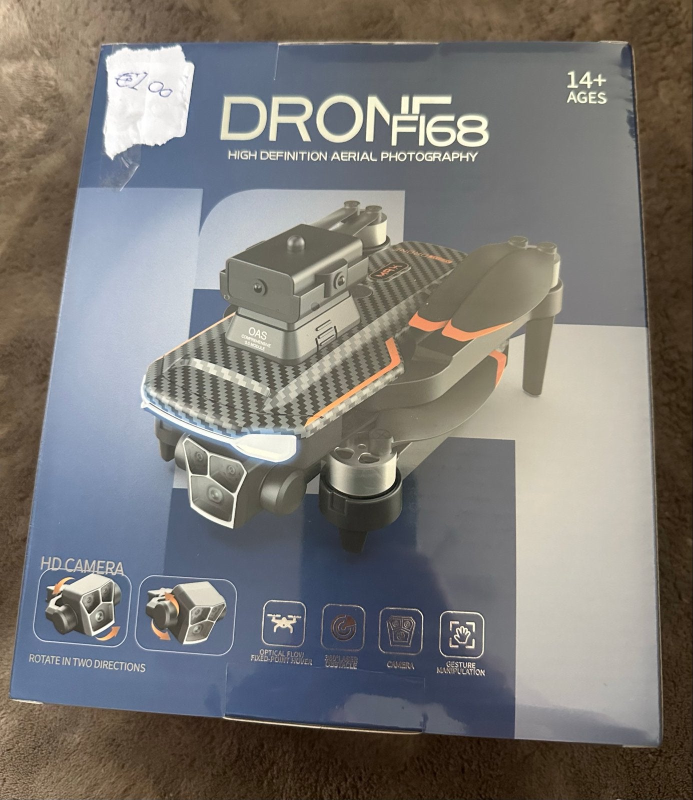 DRON F168 HD Camera Drone - Nieuw in doos, Ophalen, Cameradrone, 100 tot 1000 meter, Overige merken