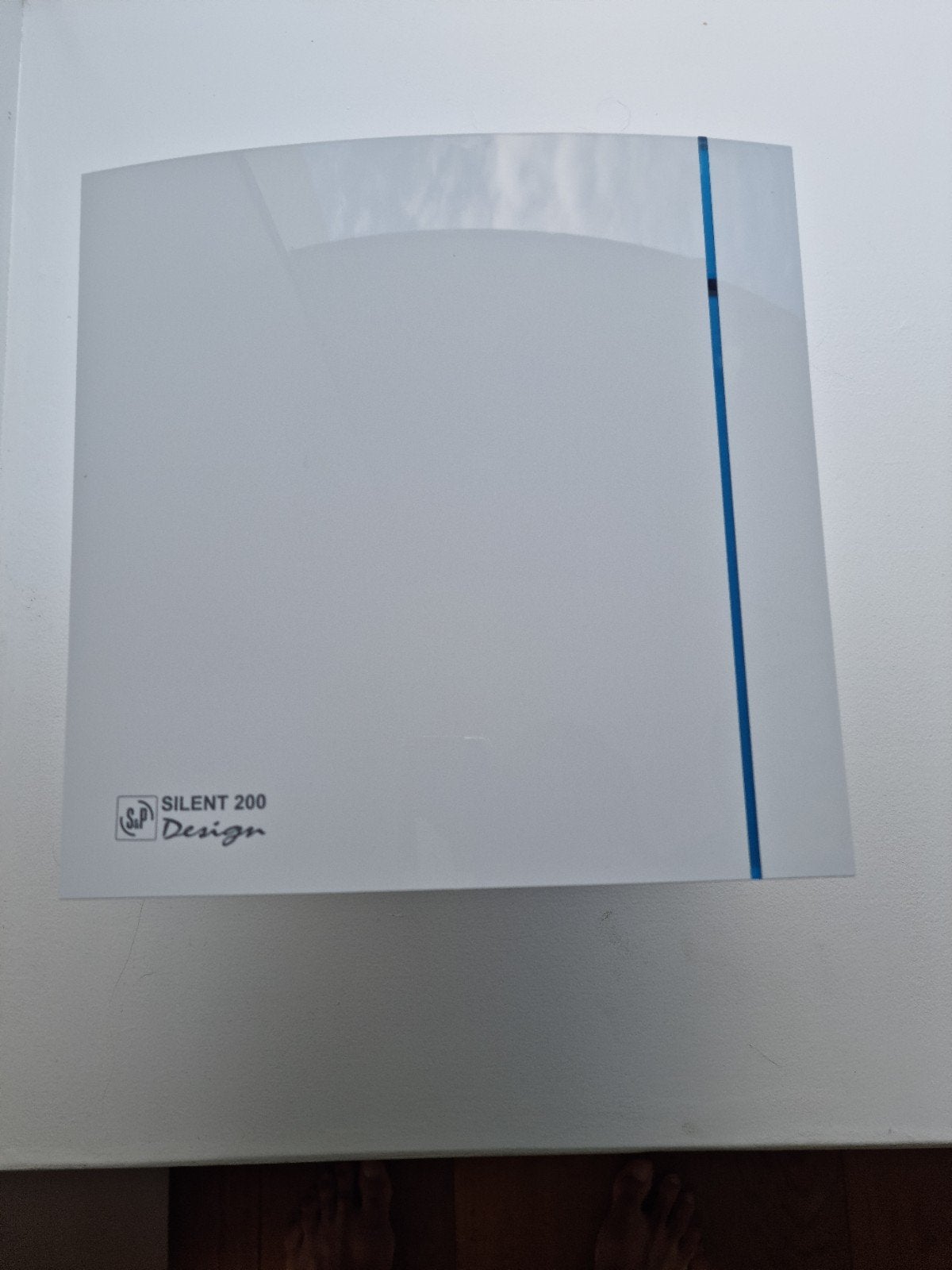 S&P Silent Design 200 CHZ Ventilator met Timer & Vochtsensor