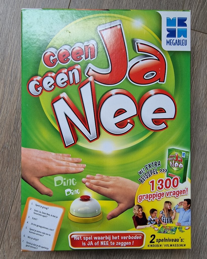 Megablue Geen Ja Geen Nee, Vijf spelers of meer, Ophalen of Verzenden, Zo goed als nieuw, Megableu