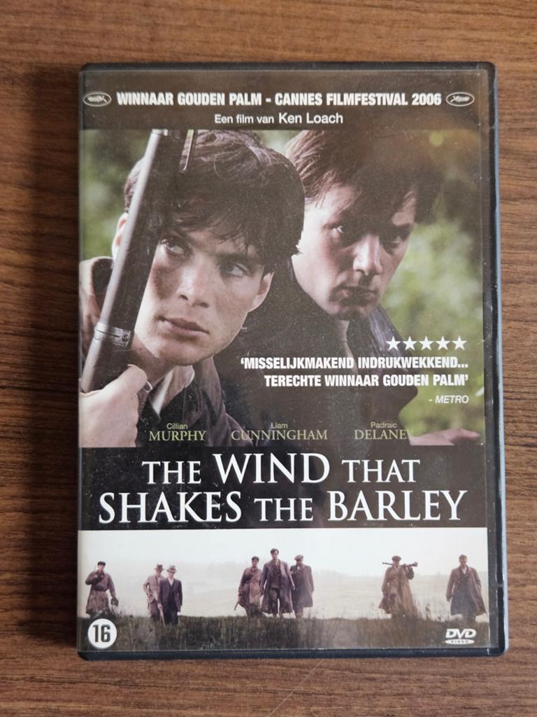 DVD The Wind that shakes the Barley Cillian Murphy, Vanaf 16 jaar, Ophalen of Verzenden, Gebruikt, Drama