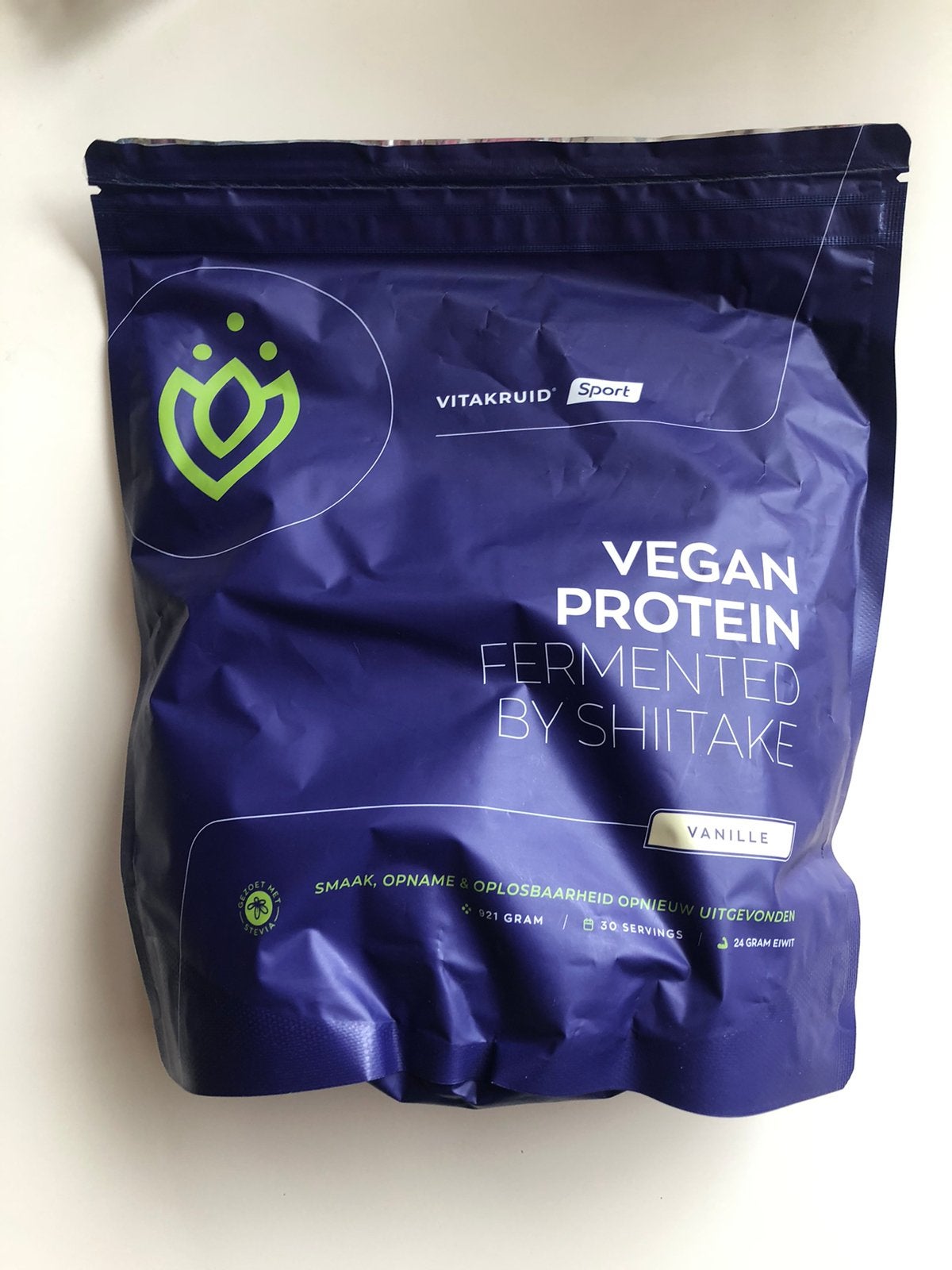 Vitakruid Vegan Proteïne Vanille - 921g, Ophalen of Verzenden, Nieuw, Poeder of Drank