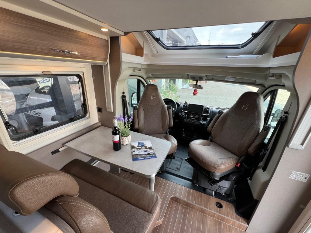 Etrusco T 5900 FB X fransbed, vol opties, Ringverwarming, Fiat, Startonderbreker, Bedrijf
