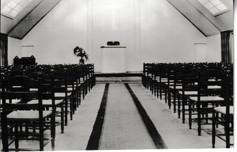 ELSPEET - INTERIEUR DOOPSGEZIND BROEDERSCHAPSHIUIS, Ophalen of Verzenden, Ongelopen, Gelderland