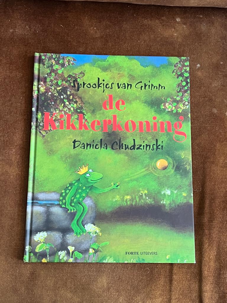 Sprookjes van Grimm: De Kikkerkoning - Kinderboek, Boeken, Ophalen of Verzenden, Gelezen