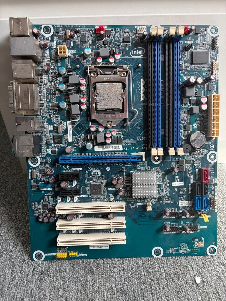 Intel Desktop Moederbord met Core i5 CPU en DDR3 RAM, Computers en Software, Gebruikt, DDR3, Ophalen of Verzenden, ATX