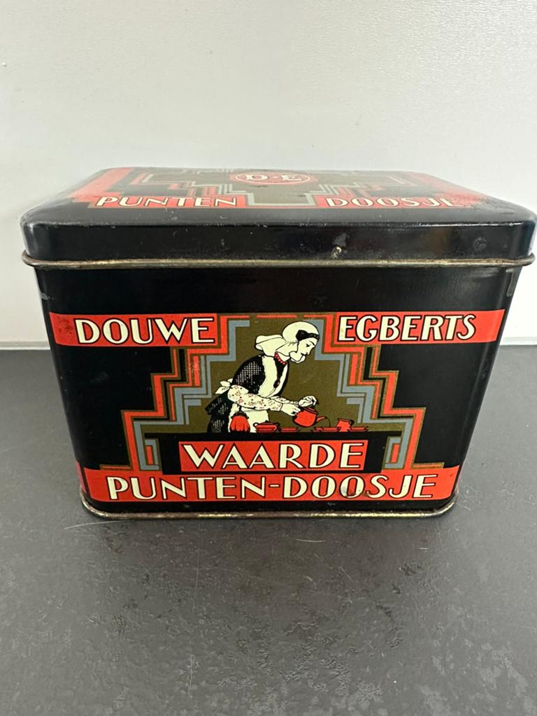 Douwe egberts blik, Ophalen, Gebruikt, Koffie, Douwe Egberts