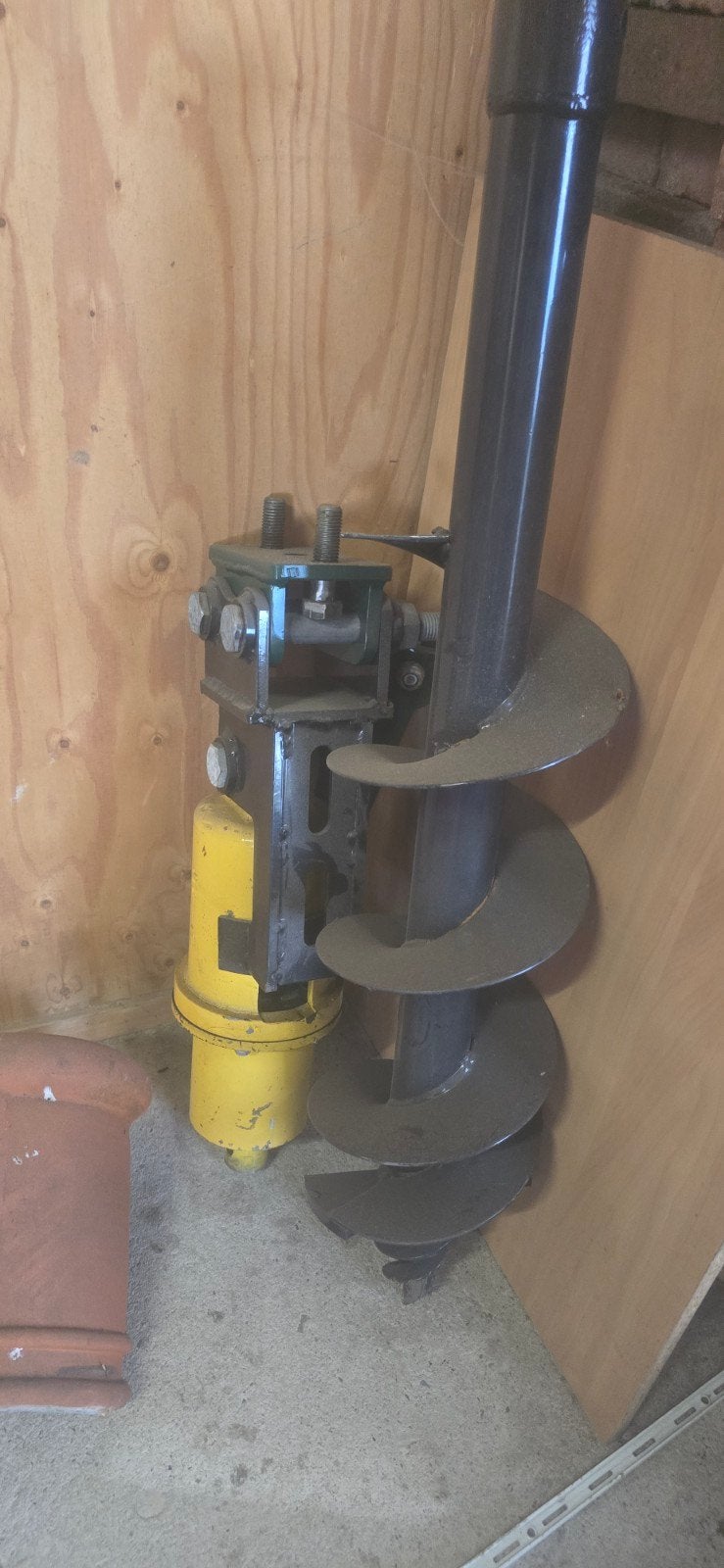 hydraulische grondboor 200mm, Ophalen of Verzenden