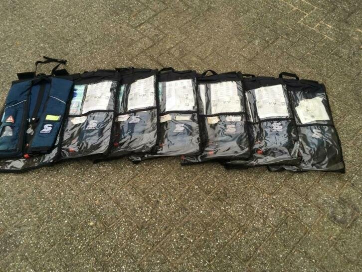 4 stuks reddingsvest Secumar Windows Alpha 275N duits leger, Watersport en Boten, Watersportkleding, Niet ingevuld, Gebruikt, Niet ingevuld