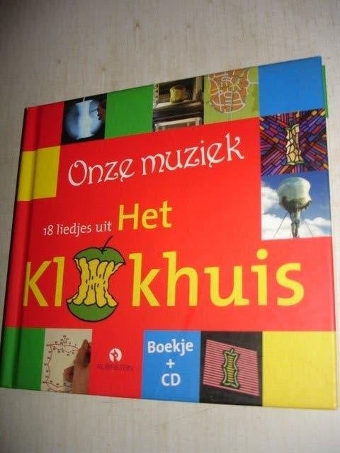 Het Klokhuis- Onze muziek- 18 Liedjes- Boekje + CD- (NIEUW), Verzenden, Nieuw in verpakking