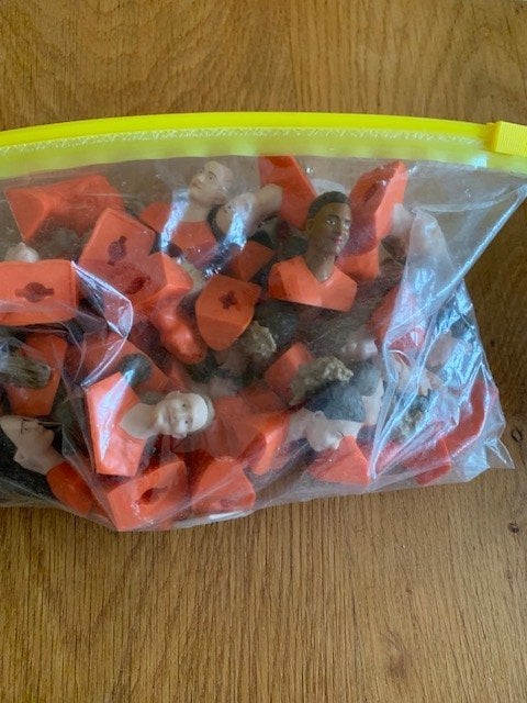 Poppetjes (meisjes) 2 zakjes, Verzamelen, Ophalen of Verzenden, Zo goed als nieuw