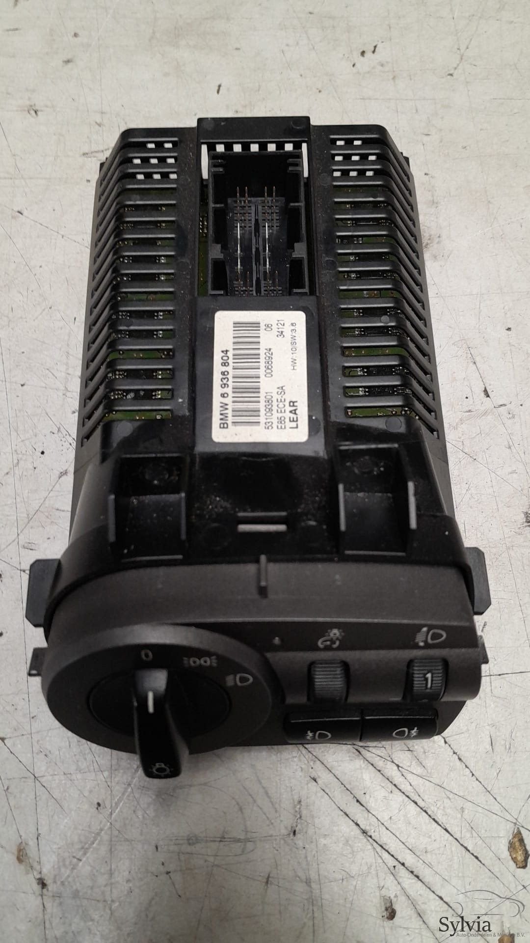 Lichtmodule lichtschakelaar zwart BMW Z4 serie E85 613169368, Auto-onderdelen, Dashboard en Schakelaars, Gebruikt, -, -, Ophalen of Verzenden