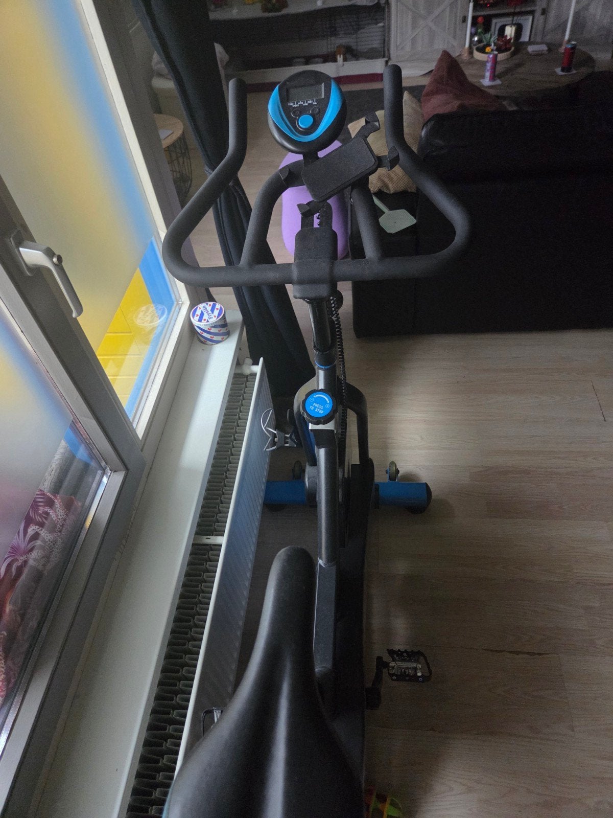 FitBike Race Magnetic Home Spinningfiets, Sport en Fitness, Ophalen, Gebruikt, Spinningfiets, Metaal