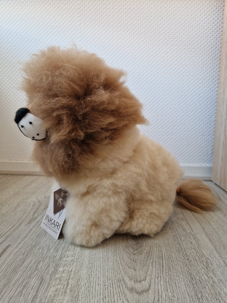 Inkari Alpaca Lenny the Lion / Leeuw Limited Edition, Kinderen en Baby's, Speelgoed | Knuffels en Pluche, Overige karakters, Nieuw