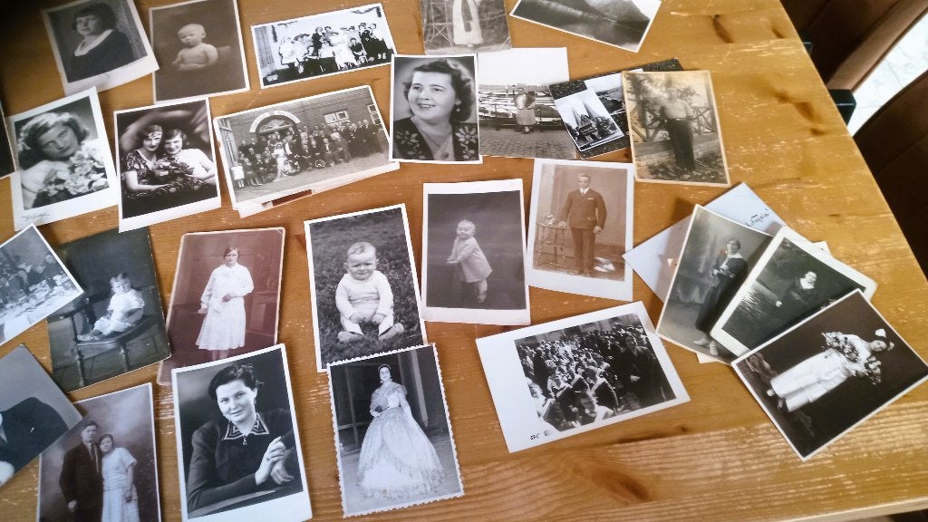 Grote partij Oude foto,s, Gebruikt, Foto, Ophalen of Verzenden, 1940 tot 1960