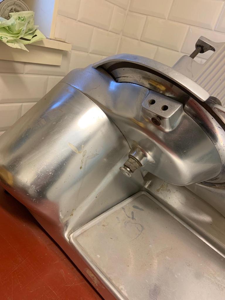 Snijmachine voor slagerij of industrieel gebruik, Ophalen, Gebruikt