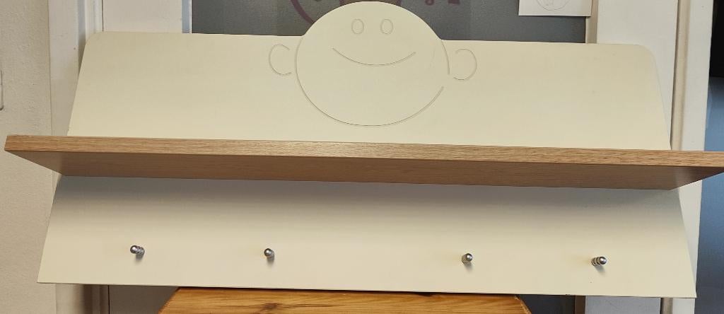 kinderkapstok, Huis en Inrichting, Woonaccessoires | Kapstokken, Ophalen, Hout, Wandkapstok, Minder dan 100 cm