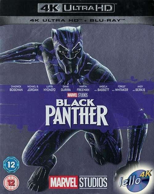 Blu-ray 4K: Marvel's Black Panther (2018 Chadwick Boseman), Cd's en Dvd's, Ophalen of Verzenden, Nieuw in verpakking, Actie