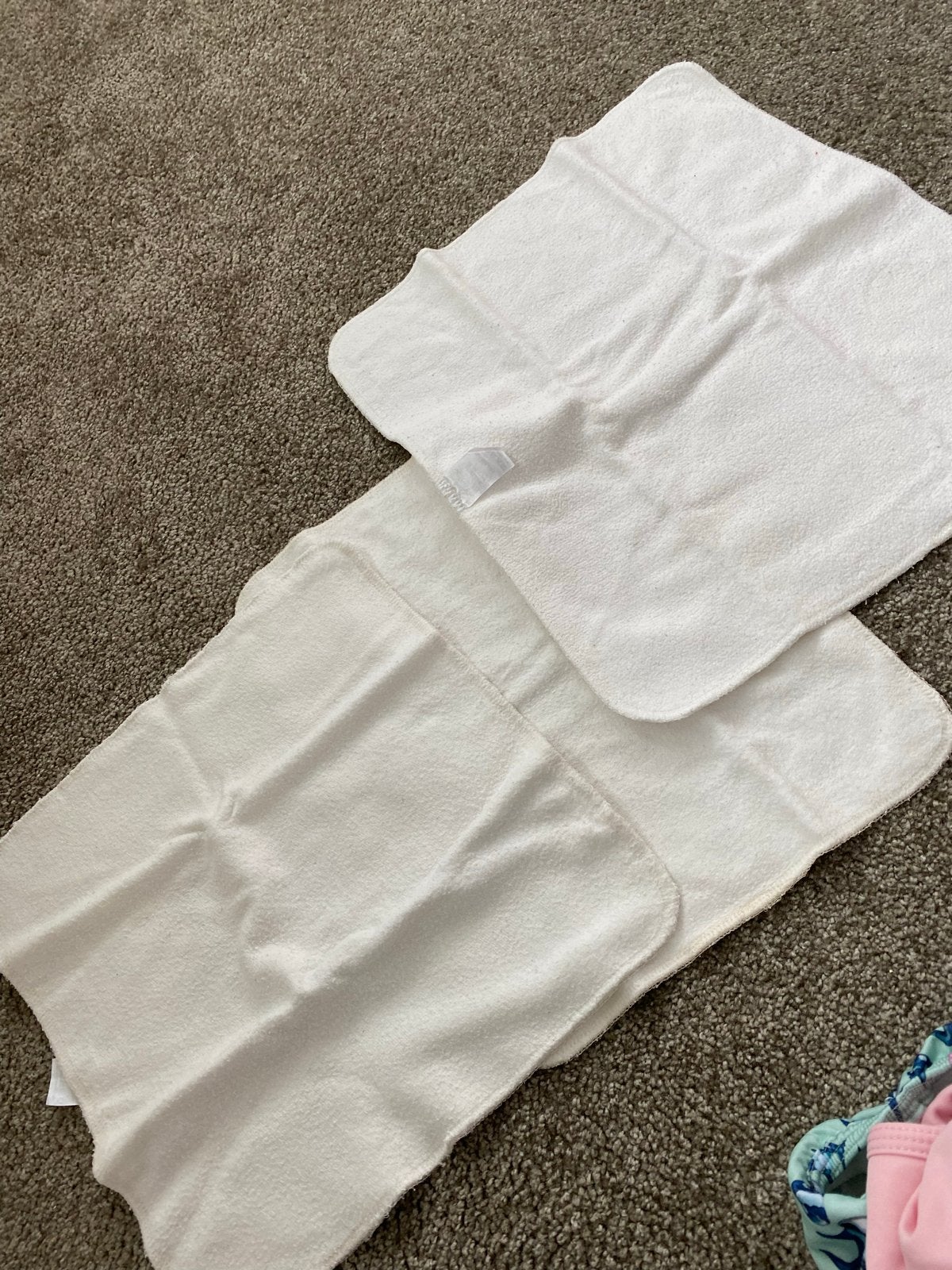 3 Little Lamb wasbare pocketluiers, maat 3, bamboe inleggers, Ophalen of Verzenden, Gebruikt, Jongen of Meisje