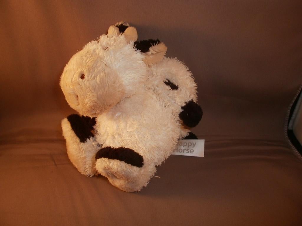 Happy horse koe/schaap floppy farm handvat Cow Rattle, Happy Horse, Ophalen of Verzenden, Zo goed als nieuw, Middelgroot (20 tot 80 cm)